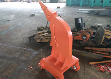 Hitachi ZX200 Multi Ripper Bucket , Mini Excavator Rake D9 Ripper Tooth Shank 1200mm