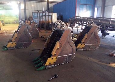 800mm Widthskid Steer Rock Bucket , Excavator Tilt Bucket Multi Function Customized