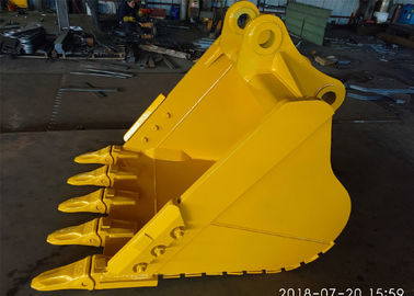 Customized Excavator Bucket Volume , Excavator Grading Bucket For Komatsu PC360