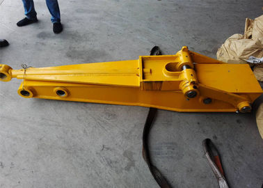 Telescopic Excavator Boom Arm , Long Reach Excavator Booms 15500 Mm Length