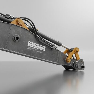 قدرت تولید 345MPa بازوی بوم حفاری طول بوم متوسط 2300mm ساختار فولادی محکم ایده آل برای کارهای حفاری سنگین