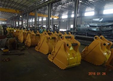 800mm Widthskid Steer Rock Bucket , Excavator Tilt Bucket Multi Function Customized