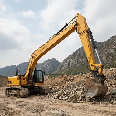 بدون ضد وزن بلند مدت Excavator Boom طراحی شده برای حرکت زمین و حفاری در شرایط زمین دشوار